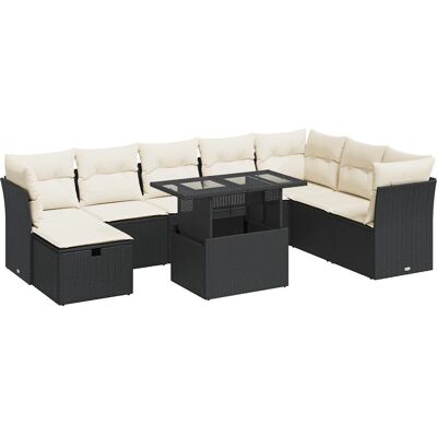 vidaXL Gartenmöbel-Set - 2841 - Modularer Gartencouch vidaXL Gartenmöbel-Set - 2841 - Modularer Gartencouch