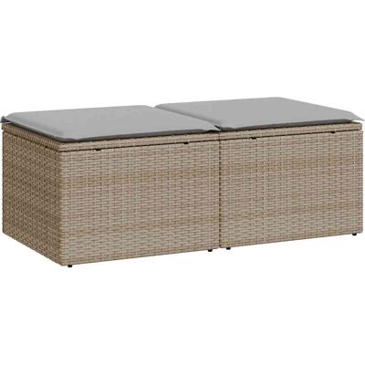vidaXL 3328662 outdoor furniture set - Beige and Grey Garden Sofa Set vidaXL 3328662 outdoor furniture set - Beige and Grey Garden Sofa Set