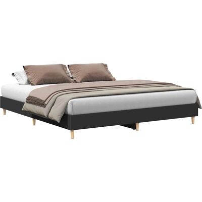vidaXL 3328700 Sengestel - Sort til 200x200 cm Madras vidaXL 3328700 Sengestel - Sort til 200x200 cm Madras