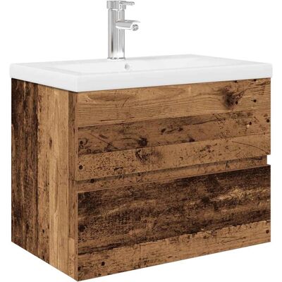 VidaXL Badezimmer Unterschrank - Altes Holz, 60x38.5x45cm VidaXL Badezimmer Unterschrank - Altes Holz, 60x38.5x45cm