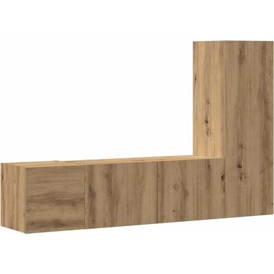 vidaXL TV-Schrank - Mehrfarbig - Moderner Stil vidaXL TV-Schrank - Mehrfarbig - Moderner Stil