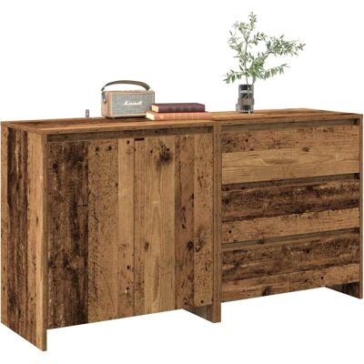 vidaXL Oude Houten 2-delig Sideboard - Sideboard vidaXL Oude Houten 2-delig Sideboard - Sideboard