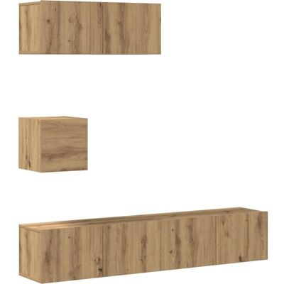 vidaXL 3329220 Wandmontiertes TV-Board - Media & TV Schrank vidaXL 3329220 Wandmontiertes TV-Board - Media & TV Schrank