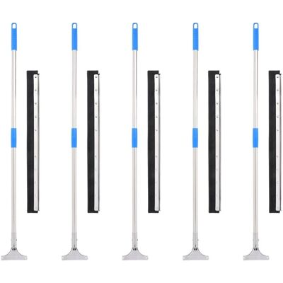 vidaXL Floor Squeegee 5 pcs Steel Rubber 75x119.5 cm vidaXL Floor Squeegee 5 pcs Steel Rubber 75x119.5 cm