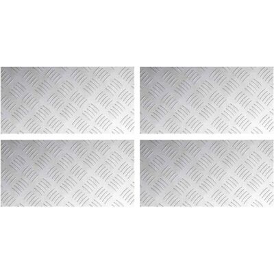 vidaXL Marches en aluminium motif diamant - Marches vidaXL Marches en aluminium motif diamant - Marches