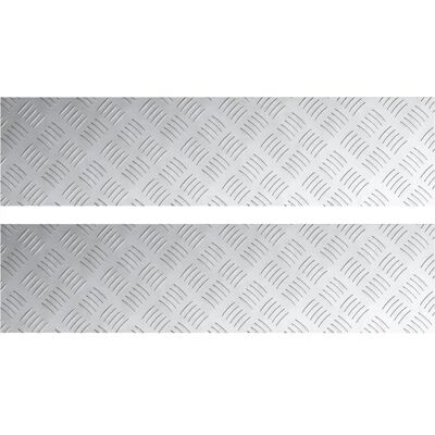 vidaXL Alumiiniset Shakkilautalevyt - 2 Kappaletta - Hopea - Sisätilojen Shakkilauta vidaXL Alumiiniset Shakkilautalevyt - 2 Kappaletta - Hopea - Sisätilojen Shakkilauta