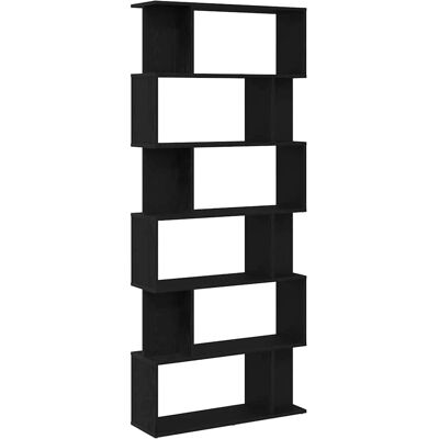 vidaXL Schwarze Eiche 80x24x190,5 cm Bücherregal vidaXL Schwarze Eiche 80x24x190,5 cm Bücherregal