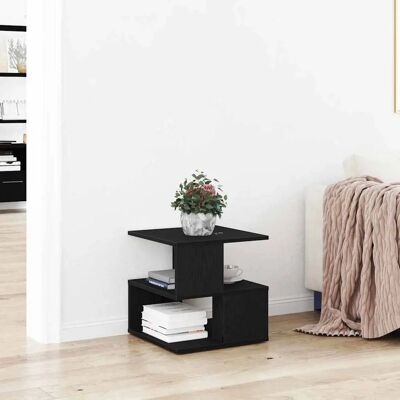 vidaXL Sorte Eg Sidebord - Sidebord vidaXL Sorte Eg Sidebord - Sidebord