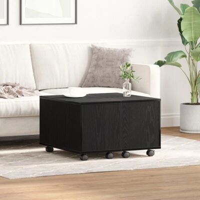 vidaXL Table basse noire extensible - Table de café - Publicité vidaXL Table basse noire extensible - Table de café - Publicité