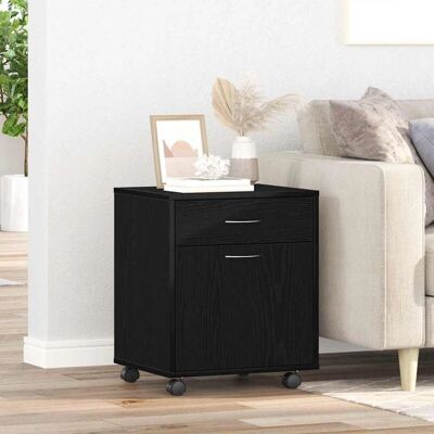 vidaXL Black-Eiche Storage Cabinet - 45 x 38 x 54 cm - Storage Cabinet vidaXL Black-Eiche Storage Cabinet - 45 x 38 x 54 cm - Storage Cabinet