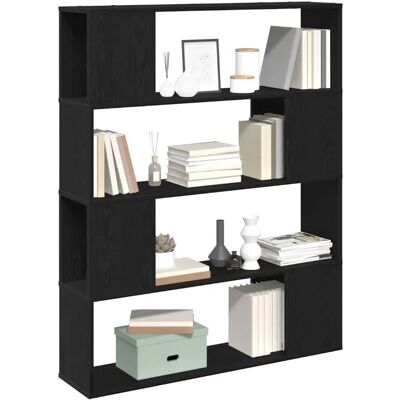 Vidaxl Schwarze Eiche 100x24x124 cm TV-Möbel - Möbel Vidaxl Schwarze Eiche 100x24x124 cm TV-Möbel - Möbel