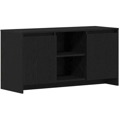vidaXL Schwarz-Eiche TV-Schrank - TV Stand vidaXL Schwarz-Eiche TV-Schrank - TV Stand
