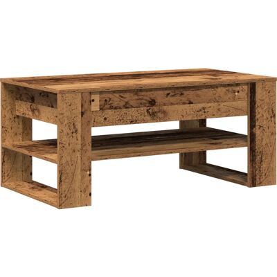 vidaXL Couchtisch - Rustikaler Eichenholztisch - Große Oberfläche - Vielseitig - Couchtisch vidaXL Couchtisch - Rustikaler Eichenholztisch - Große Oberfläche - Vielseitig - Couchtisch