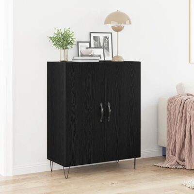 Vidaxl - Schwarzer Eichen-Sideboard 69,5x34x90 cm - Sideboard Vidaxl - Schwarzer Eichen-Sideboard 69,5x34x90 cm - Sideboard