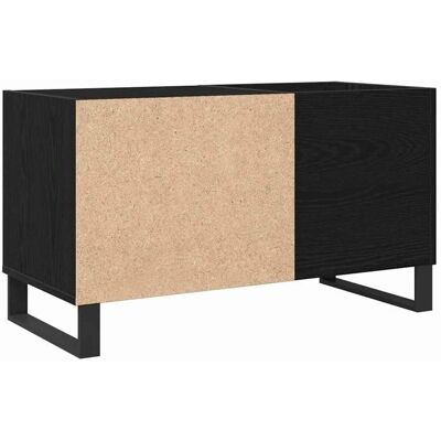 VIDAXL Meuble Média - Nero Rovere - Bois ingénierie, Portes coulissantes, Design moderne - Publicité VIDAXL Meuble Média - Nero Rovere - Bois ingénierie, Portes coulissantes, Design moderne - Publicité