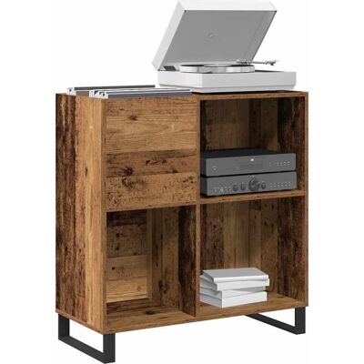 VIDAXL - Mobile per Dischi Vecchio - 84.5x38x90 cm - Cabinet VIDAXL - Mobile per Dischi Vecchio - 84.5x38x90 cm - Cabinet