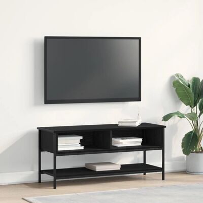 Meuble TV en Chêne Noir Vidaxl - 100x35x45 cm Mobilier Moderne - Publicité Meuble TV en Chêne Noir Vidaxl - 100x35x45 cm Mobilier Moderne - Publicité