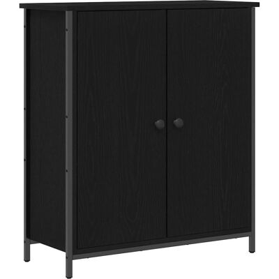 vidaXL Schwarzeiche Holz Sideboard - Rechteckiger Stauraum vidaXL Schwarzeiche Holz Sideboard - Rechteckiger Stauraum