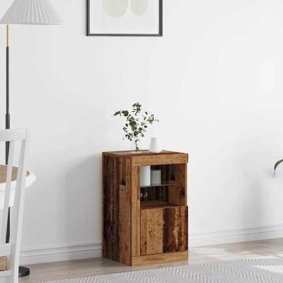 Vidaxl Rustic Wooden Storage Cabinet 41x37x67 cm Vidaxl Rustic Wooden Storage Cabinet 41x37x67 cm