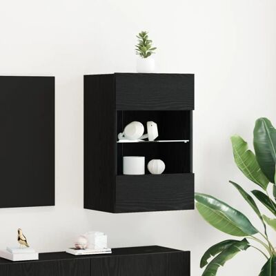 Vidaxl Schwarzes Holz TV-Schrank 40x30x60,5cm - TV Schrank Vidaxl Schwarzes Holz TV-Schrank 40x30x60,5cm - TV Schrank
