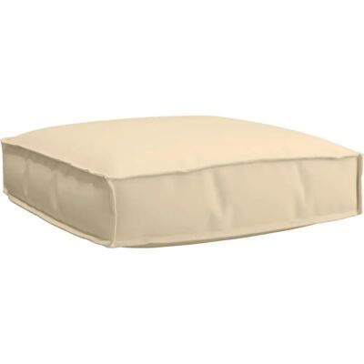 vidaXL Palletityyny Beigenä 60x60x12cm Oxford Kangas - Pallet Cushion vidaXL Palletityyny Beigenä 60x60x12cm Oxford Kangas - Pallet Cushion
