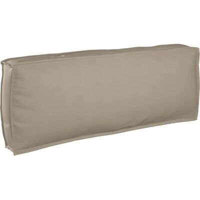 vidaXL Palettenkissen - Taupe 120x40x12 cm - Pallet Cushion vidaXL Palettenkissen - Taupe 120x40x12 cm - Pallet Cushion