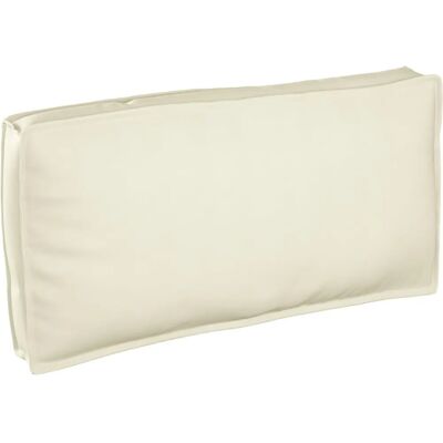 vidaXL Palettkissen - Creme - 120x60x12 cm - Sitz/Rückenlehne - Oxford-Gewebe vidaXL Palettkissen - Creme - 120x60x12 cm - Sitz/Rückenlehne - Oxford-Gewebe