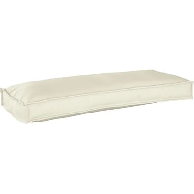 vidaXL Palettenkissen für Bank Creme 100x40x8 cm Oxford Stoff - Palettkissen vidaXL Palettenkissen für Bank Creme 100x40x8 cm Oxford Stoff - Palettkissen