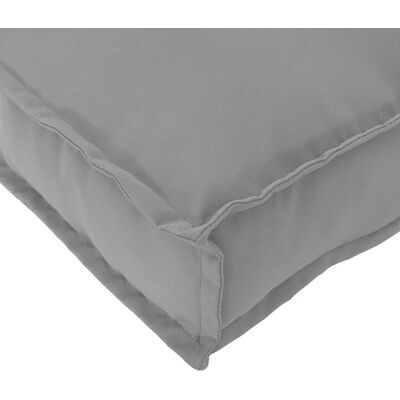 vidaXL Outdoor Kissen Grau Polyester Mittel Sitzer Cushion Rechteckig - Stuhlkissen vidaXL Outdoor Kissen Grau Polyester Mittel Sitzer Cushion Rechteckig - Stuhlkissen