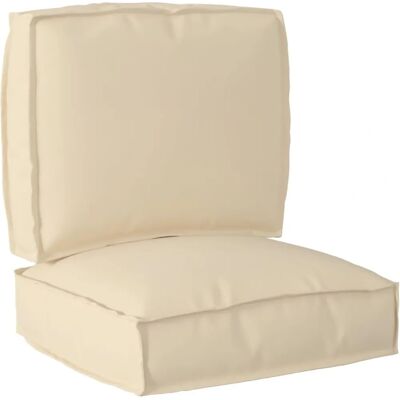vidaXL 2 Piece Pillow Set for Pallet - Comfortable Outdoor Cushions vidaXL 2 Piece Pillow Set for Pallet - Comfortable Outdoor Cushions