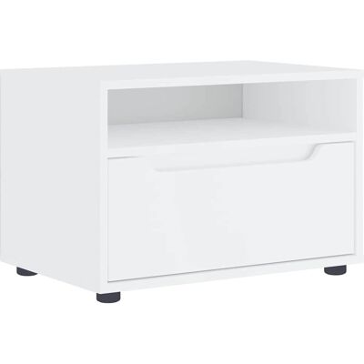 VidaXL 4108288 Fernsehtisch - Weiß - Großer Stauraum - TV schrank VidaXL 4108288 Fernsehtisch - Weiß - Großer Stauraum - TV schrank