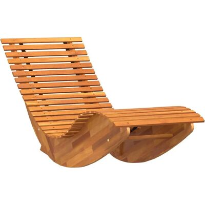 Vidaxl Holzliegestuhl Set - Gartenmöbel Vidaxl Holzliegestuhl Set - Gartenmöbel