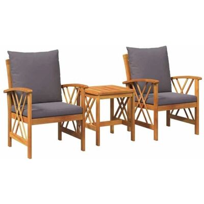 vidaXL Garten Lounge Set Braun Teak Rustikal Outdoor Essgruppe - Garten Lounge Set vidaXL Garten Lounge Set Braun Teak Rustikal Outdoor Essgruppe - Garten Lounge Set
