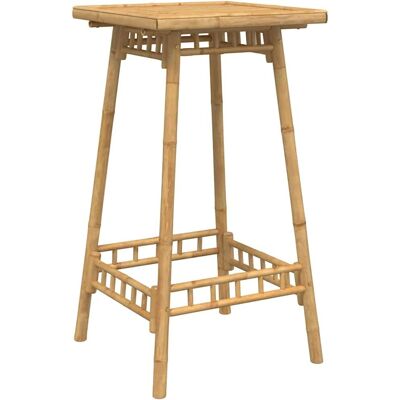 Vidaxl Bambusowy zewnętrzny stół barowy 55x55x100cm Vidaxl Bambusowy zewnętrzny stół barowy 55x55x100cm