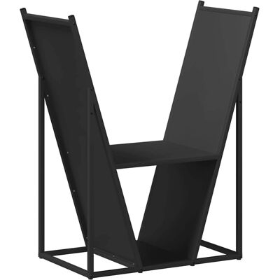 vidaXL Kaminholzregal - Schwarz - 69,5x35x81 cm - Kaminholzständer vidaXL Kaminholzregal - Schwarz - 69,5x35x81 cm - Kaminholzständer