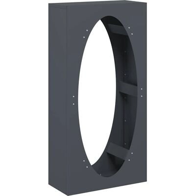 vidaXL Firewood Rack - Cold Rolled Steel - 50x23x100 cm vidaXL Firewood Rack - Cold Rolled Steel - 50x23x100 cm