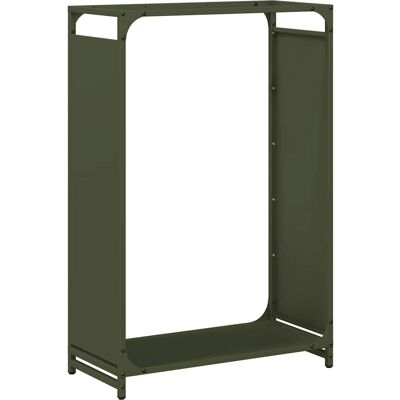 vidaXL Holzregal Olive Green - 60x28x90 cm - Holzregal vidaXL Holzregal Olive Green - 60x28x90 cm - Holzregal