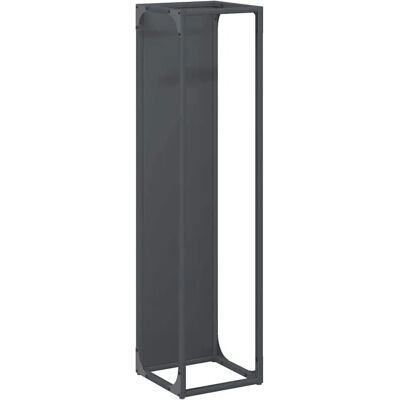 vidaXL Kaminholzregal - Kaltgewalzter Stahl - 25x25x100 cm vidaXL Kaminholzregal - Kaltgewalzter Stahl - 25x25x100 cm