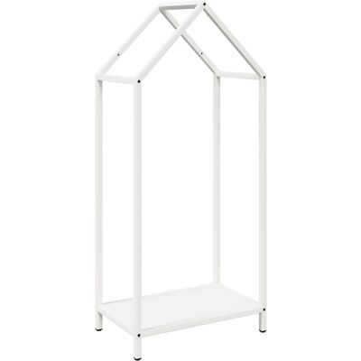 vidaXL Porte-bûches Blanc 40x25x90 cm Acier laminé à froid - Porte-bûches - Publicité vidaXL Porte-bûches Blanc 40x25x90 cm Acier laminé à froid - Porte-bûches - Publicité