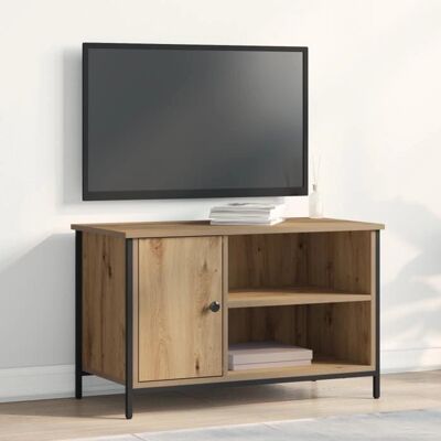 Vidaxl Landelijke Eiken TV Kast - TV Kast Vidaxl Landelijke Eiken TV Kast - TV Kast