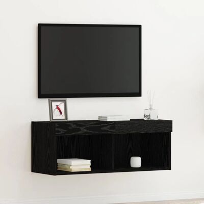 Vidaxl Wand-TV-Regal - Modernes Design mit LED-Beleuchtung Vidaxl Wand-TV-Regal - Modernes Design mit LED-Beleuchtung