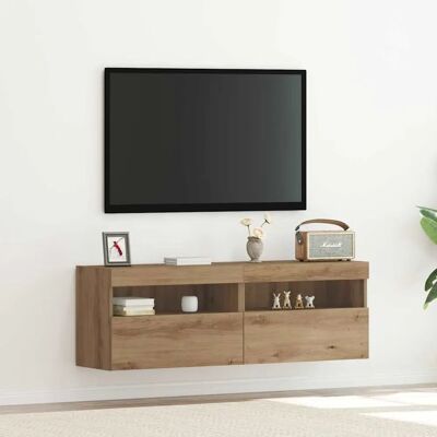 Vidaxl Rustic Holz TV-Schrank 2 Stück - TV-Schrank Vidaxl Rustic Holz TV-Schrank 2 Stück - TV-Schrank
