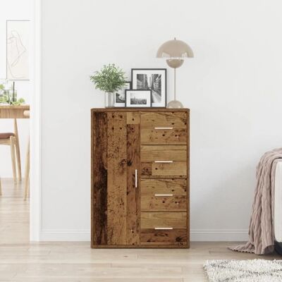 vidaXL Vintage Holzbuffet - Rechteckig - Nur für Innen - 84x60x31 cm vidaXL Vintage Holzbuffet - Rechteckig - Nur für Innen - 84x60x31 cm