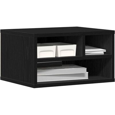 Vidaxl Schwarzer Holz Druckerständer - Druckerständer Vidaxl Schwarzer Holz Druckerständer - Druckerständer