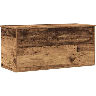 Vidaxl Gammelt Træ Opbevaringskasse 100x42x46 cm Rustik Opbevaringsboks Vidaxl Gammelt Træ Opbevaringskasse 100x42x46 cm Rustik Opbevaringsboks