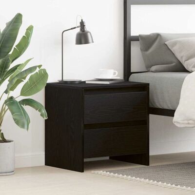 vidaXL Nachttisch Schwarz - Modernes Design vidaXL Nachttisch Schwarz - Modernes Design