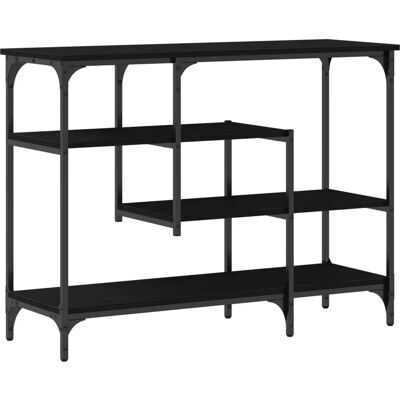 VidaXL Schwarze Eiche 100x35x75 cm Beistelltisch VidaXL Schwarze Eiche 100x35x75 cm Beistelltisch
