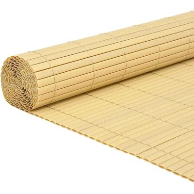 vidaXL Garden Fence Double-sided Yellow 1.8x3 m PVC vidaXL Garden Fence Double-sided Yellow 1.8x3 m PVC
