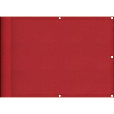 vidaXL Balkon-Sichtschutz - 75x1000 cm - Wasserfest UV-beständig - Rot vidaXL Balkon-Sichtschutz - 75x1000 cm - Wasserfest UV-beständig - Rot