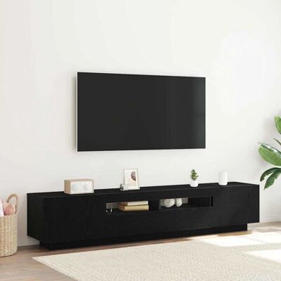 vidaXL TV Cabinet Set - Black - Modern design vidaXL TV Cabinet Set - Black - Modern design
